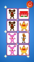 Edukida - Match Happy Animals Unity Kids Game Screenshot 2