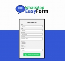 WhatsApp EasyForm Submit Form as WhatsApp Message  Screenshot 2