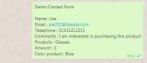 WhatsApp EasyForm Submit Form as WhatsApp Message  Screenshot 4