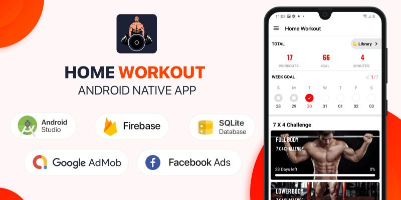 Home Workout - Android App Source Code