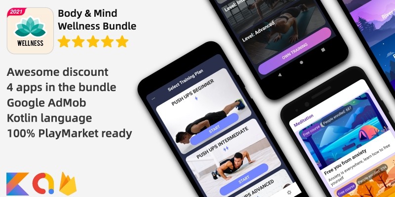 Body And Mind Wellness Android Apps Bundle