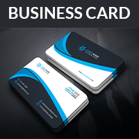 Corporate Business Card Template With Vector