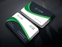 Corporate Business Card Template With Vector Screenshot 3