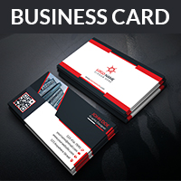 Corporate Business Card With Vector Format