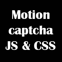 Motion Captcha With Bootstrap Form Validation