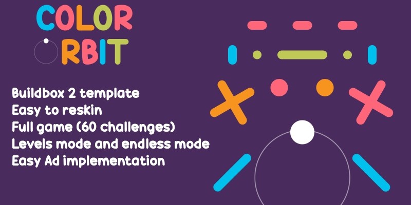Color Orbit - Buildbox 2 template