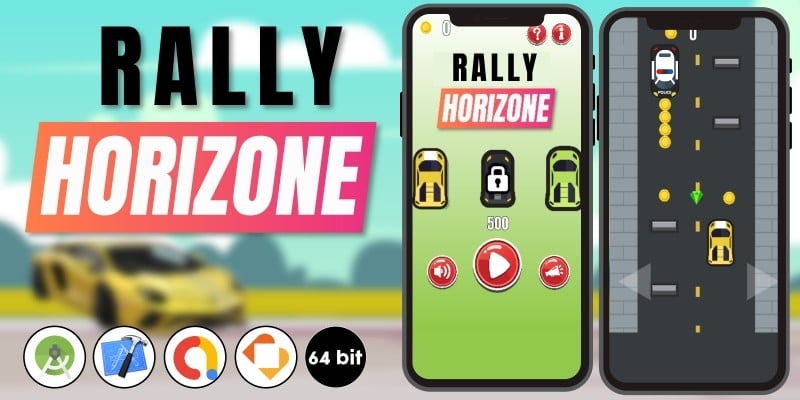 Rally Horizone - Buildbox  Template