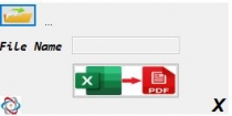 Excel To PDF Converter .NET Source Code Screenshot 3