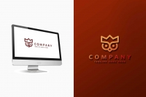Royal Owl Logo Template Screenshot 1