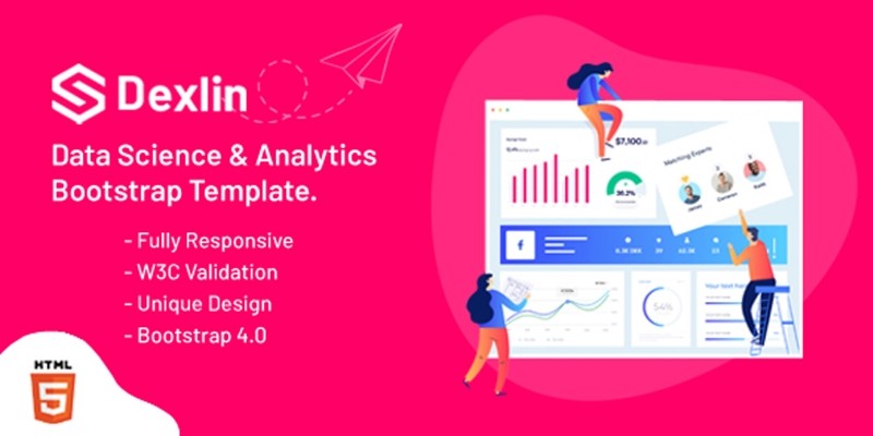 DataFy – Analytics HTML Template