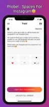 Probel - Line Spaces For Instagram iOS App Screenshot 1