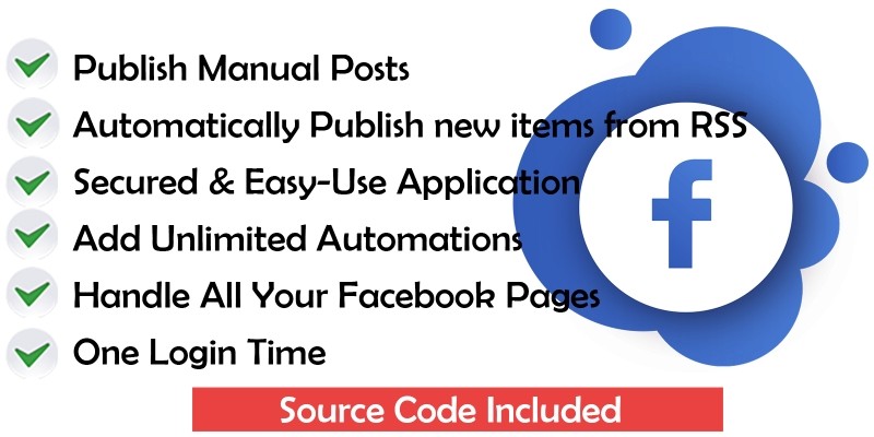  Facebook Pages AutoPoster via RSS - Source Code