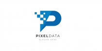Letter P Pixel Logo Screenshot 1