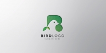 Letter B Bird Logo Screenshot 2