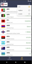Currency Exchanger - Android Source Code Screenshot 4