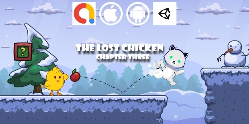 The Lost Chicken - Chapter 3 Unity Platform Game