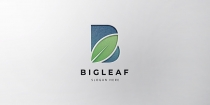 Letter B Leaf Logo Screenshot 2