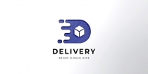 Letter D Delivery logo Screenshot 1