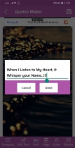 Android Quotes Maker And Status Maker Screenshot 14