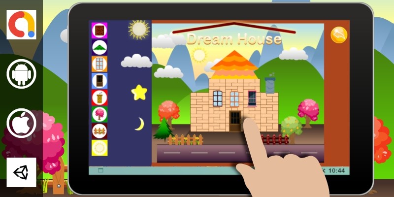 Dream House Unity Kids Game With Admob