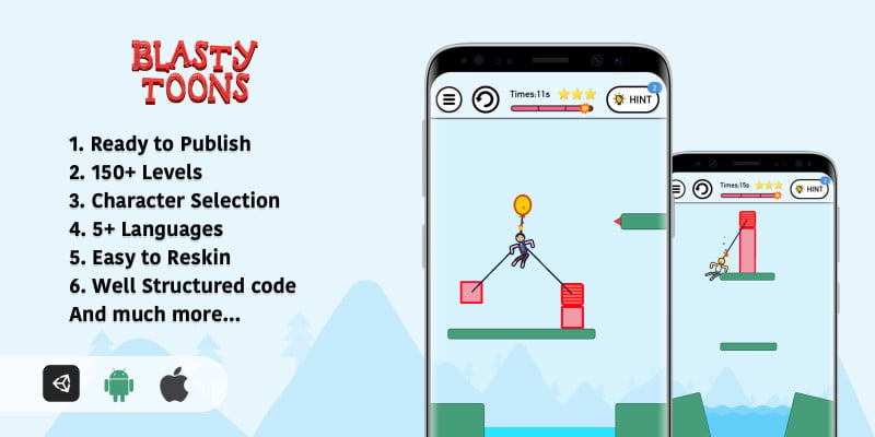 Blasty Toons - Unity Source Code