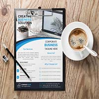 Corporate Business Flyer Design Template