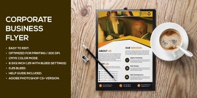 Corporate Agency Business Flyer Design