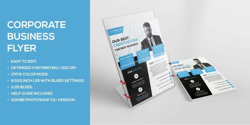 Simplistic Business Flyer Template