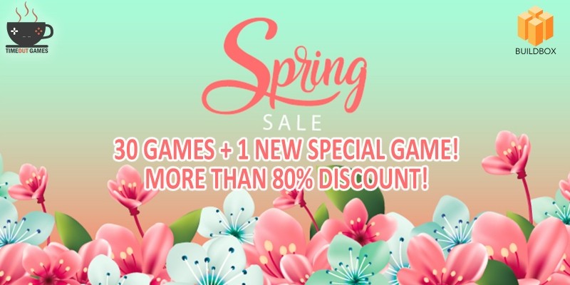 Spring Sale - 31 Buildbox Games