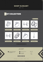 Elegant - Diamond Jewellery Shop HTML Templates Screenshot 2