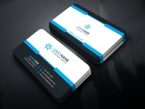 Minimal Business Card Design Template Screenshot 1