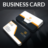Corporate Business Card With Vector