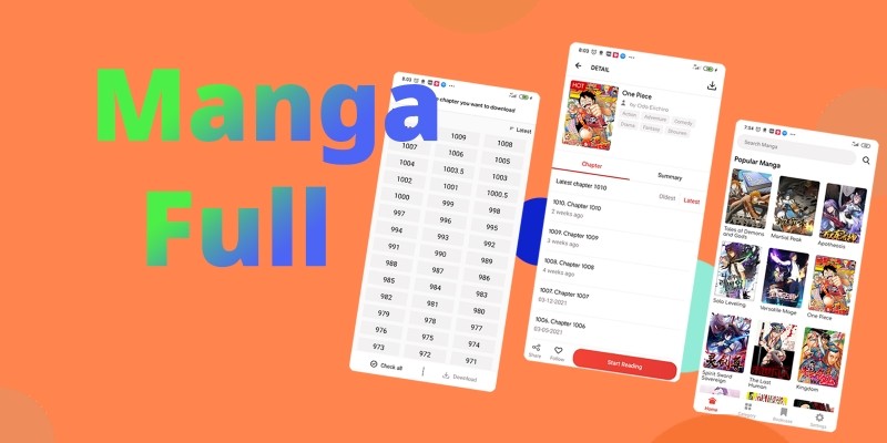 Manga Full - Android Template