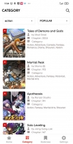 Manga Full - Android Template Screenshot 2