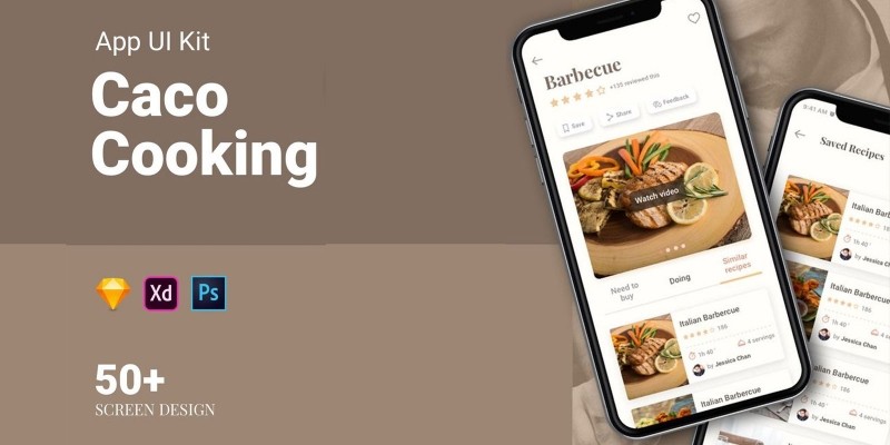 Caco Cooking UI Kit