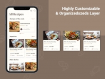 Caco Cooking UI Kit Screenshot 2
