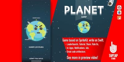 Planet Jump - iOS Source Code