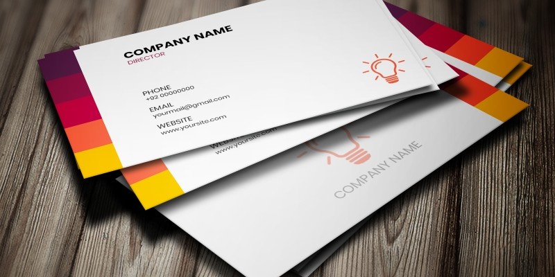 Professional Business Card Design Template 
