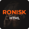 Ronisk - Personal Portfolio HTML Template
