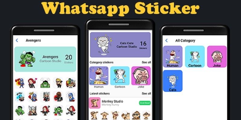 Flutter Whatsapp Stickers with Admin Panel