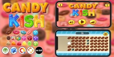 Candy Kish - Buildbox Template