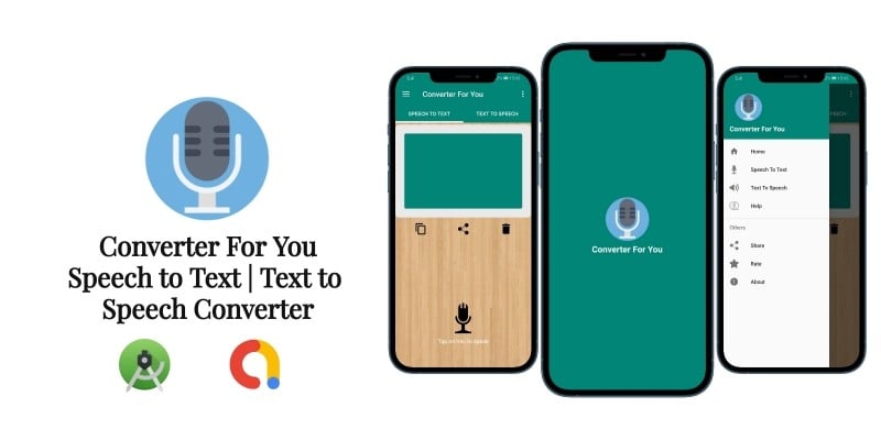 Converter For You - Speech to Text Android Templat