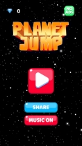 Planet Jump - Buildbox Template Screenshot 1
