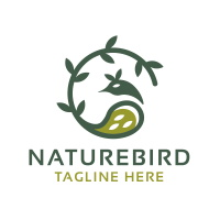 Nature Bird Logo