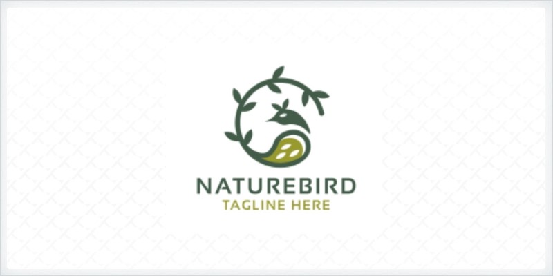 Nature Bird Logo