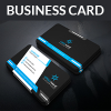 Corporate Business Card With Vector And PSD