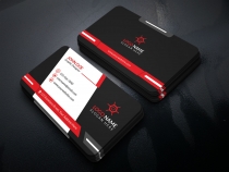 Corporate Business Card With Vector And PSD Screenshot 3