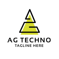 AG Letter Techno Logo