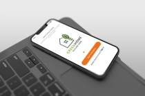 Professional Green Home Logo Screenshot 2