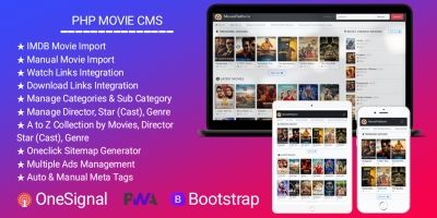 PHP Movie CMS - Download Portal